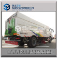 HOWO 4X2 5M3 road sweeper truck with cleaning brushes and water spraying function